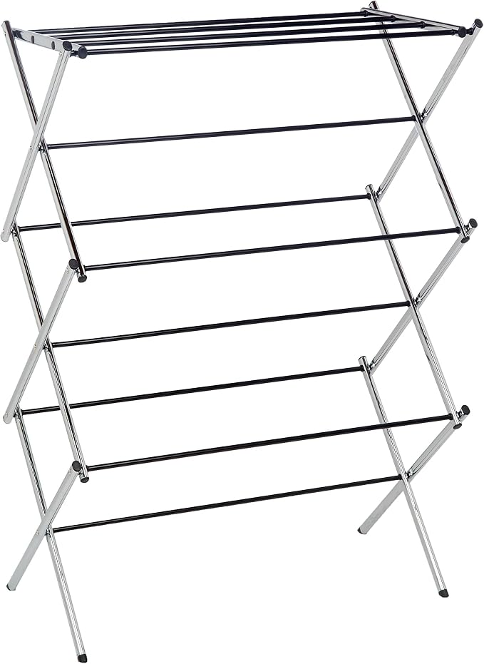 Amazon Basics Foldable Portable Laundry Drying Rack by AmazonBasics
