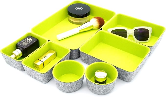Welaxy Drawer organizer bin felt trays desk storage dividers - Image 5