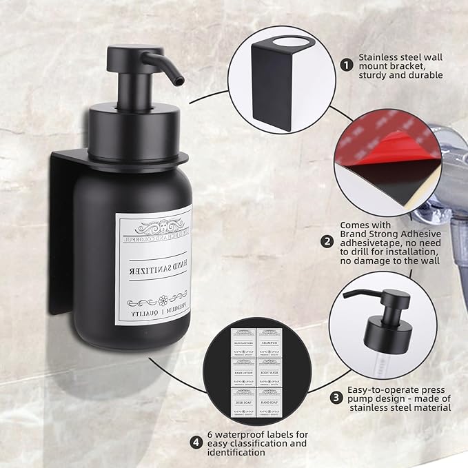 2-Pack Shower Soap Dispenser Set - Image 3