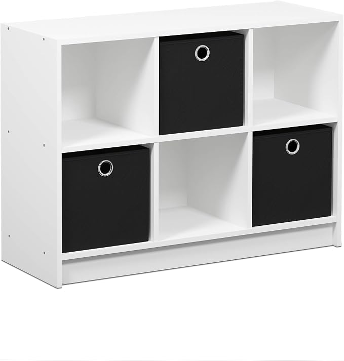 Furinno Basic 3x2 Cube Storage Bookcase Organizer - Image 5