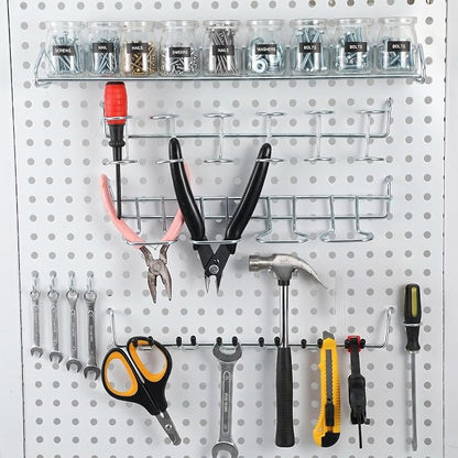 6 Pcs Pegboard Screwdriver Holder Set, Screwdriver Organizer - Image 4