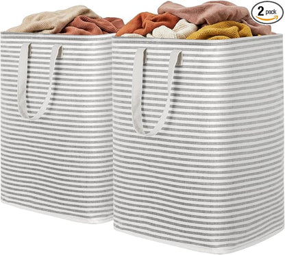 Lifewit 2 Pack Laundry Basket 90L Each, Collapsible Clothes Hamper by Lifewit