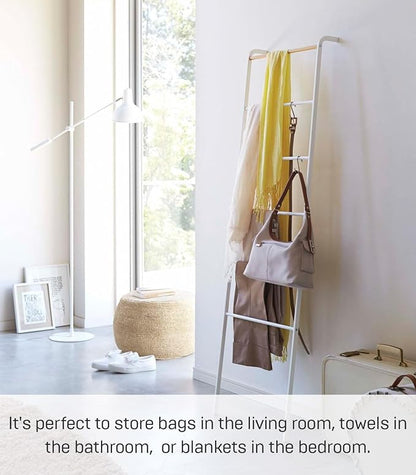Yamazaki Home Tower Leaning Ladder Rack, Space Saving - Image 3