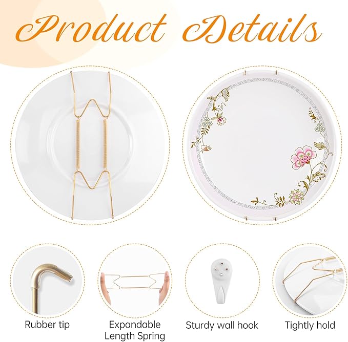 Bilillo 14 Pieces Plate Hangers - Image 3