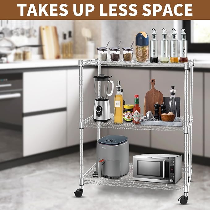 Whitmor 3 Tier Storage Shelving, Heavy Duty - Image 4