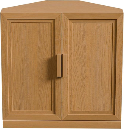 Casaphoria Farmhouse Corner Cabinet, Wooden Corner Storage Cabinet - Image 7