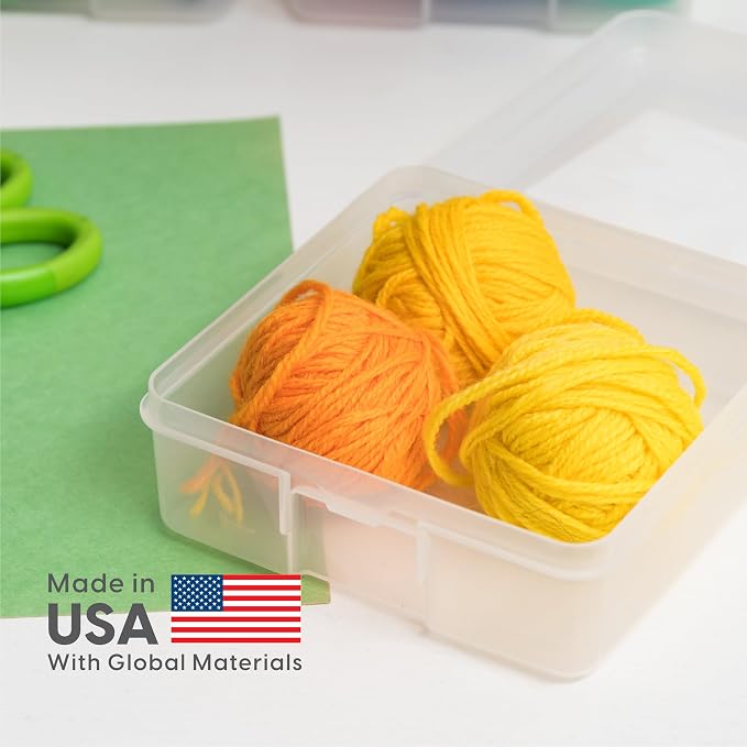 IRIS USA Pencil Case Box Storage Container - Image 4