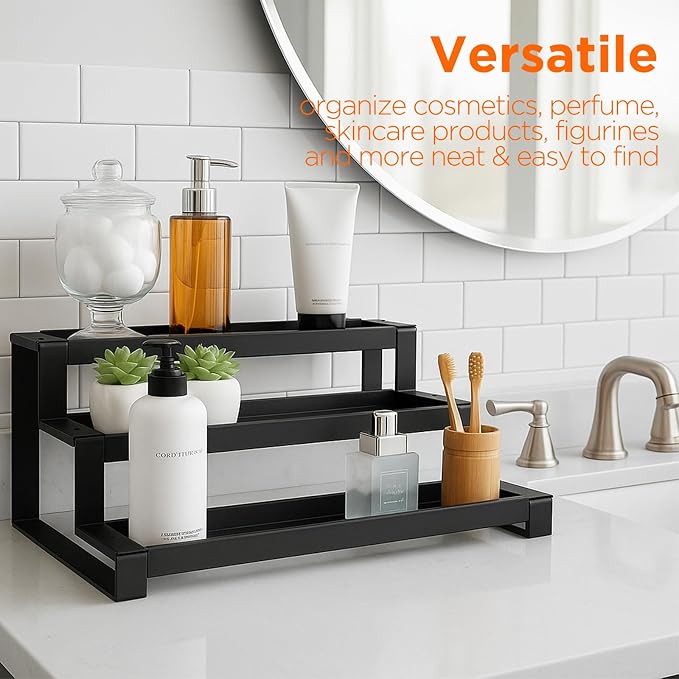 3-Tier Spice Rack Organizer for Kitchen Cabinet or Pantry, Seasoning Organizer - Image 6
