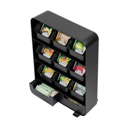 Mind Reader Tea Bag Organizer, Tea Station Organizer, Countertop Storage - Image 4
