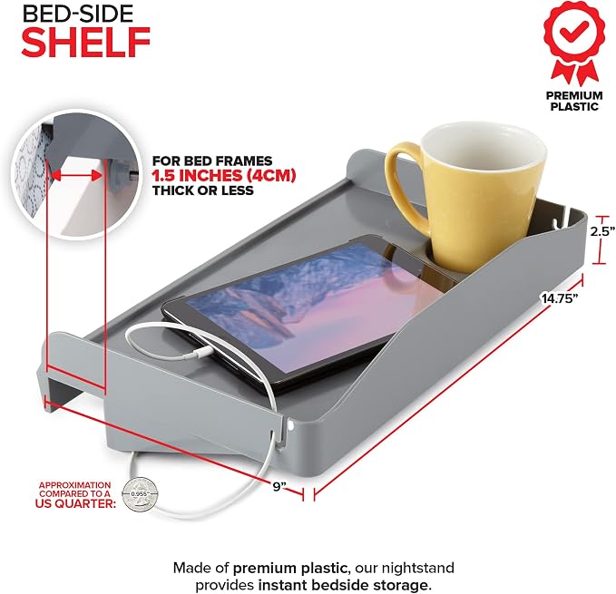 Modern Innovations Bedside Shelf - Image 2