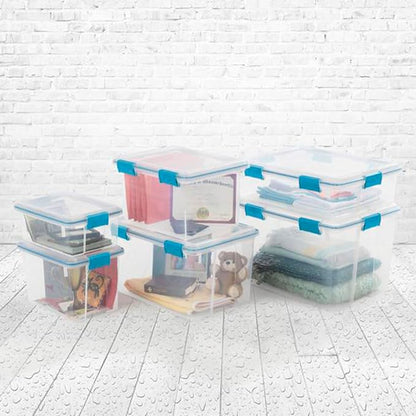 Sterilite 54 Qt Gasket Box, Stackable Storage Bin - Image 6