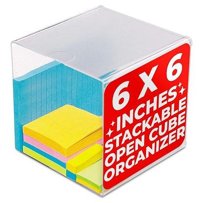 Deflecto Stackable Open Cube Organizer, Desk and Craft Organizer by Deflecto