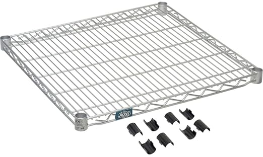 Nexel Additional Wire Shelf for Wire Shelving Units, 600-800 lb Capacity by Nexel