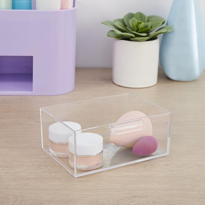 STORi Bliss Lilac Purple Makeup Organizer - Image 7