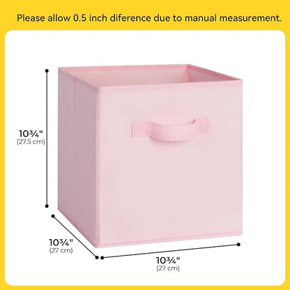 Cupic Cupid 11x11 Storage Cubes, 10 Pack Open Storage Bins - Image 2