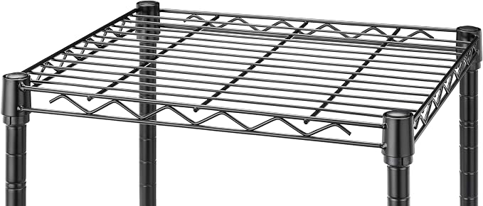 Whitmor 1 Tier Supreme Stacking Shelving Unit, Wire Metal Home Storage Organizer - Image 4