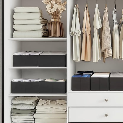 Criusia Drawer Organizer Clothes, 10 Pack Dresser Organizer - Image 7
