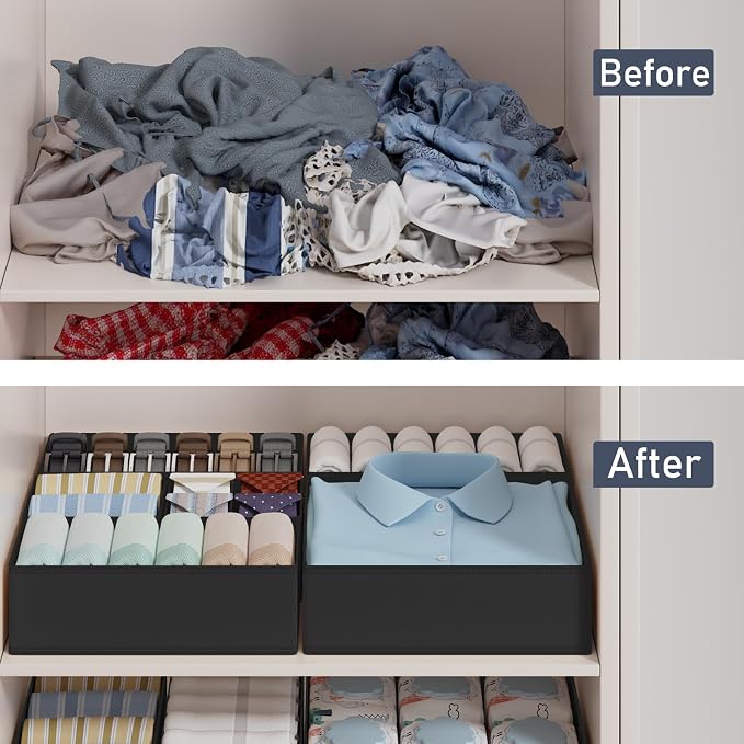 DIMJ Drawer Organizer Clothes Storage - Image 6