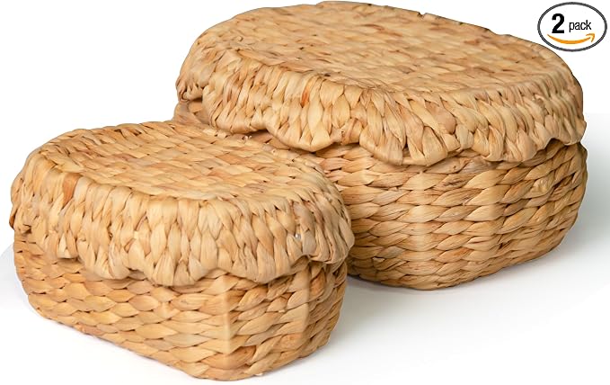 KOKODO Pack of 2 Scalloped Basket by KOKODOHOMEPROJECT