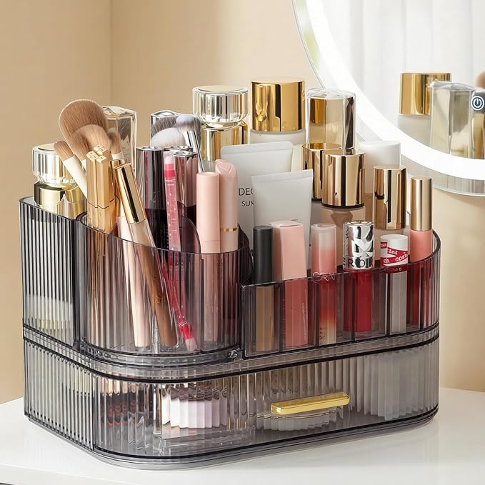 Delamu Makeup Organizer for Vanity by DELAMU