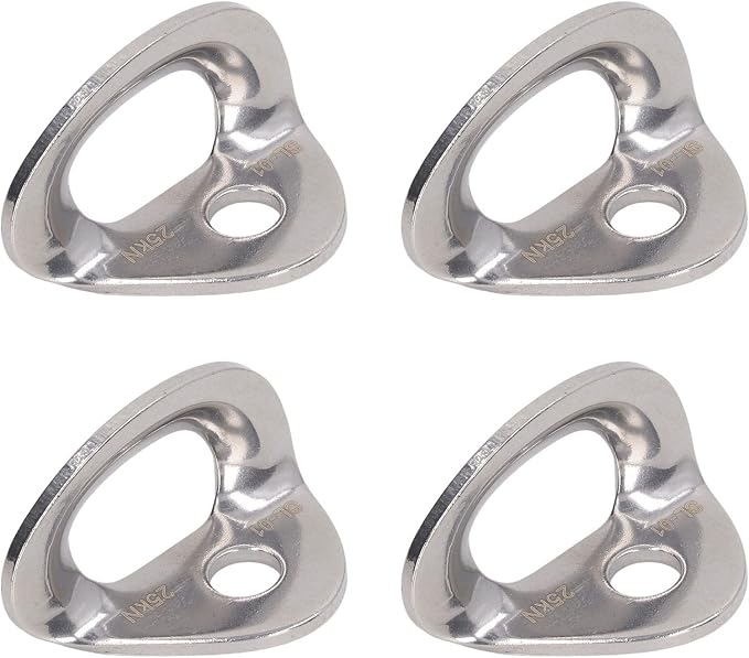 Yosoo Health Gear 10Pcs 316 Stainless Steel Climbing Bolt Hanger, 25KN Rock - Image 6