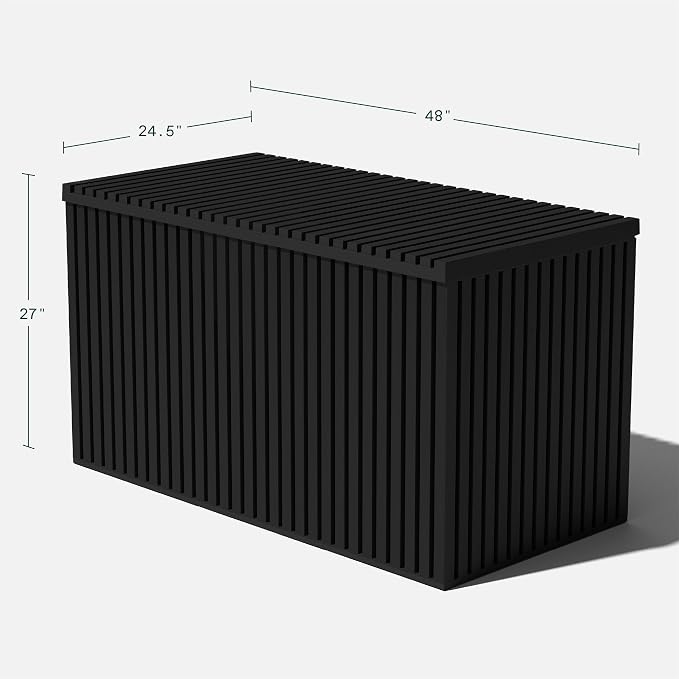 Veradek Everything Deck Box 120 Gallon | Lockable Storage Box and Organization - Image 3