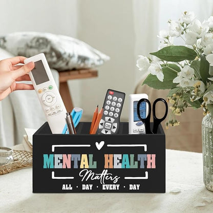 Mental Health Matters Pen Pencil Holder Organizer - Image 2