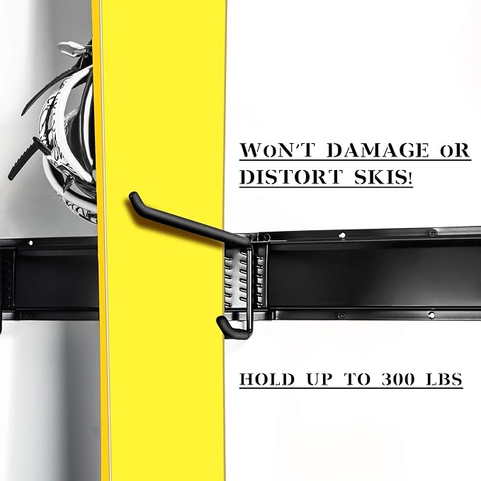 WALMANN Wall Mount Tool Organizer, Mop and Broom Holder, Garage Tools Storage - Image 8