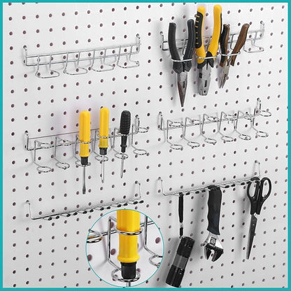 Coume 6 Pcs Pegboard Screwdriver Holders Organizer Pegboard Plier Holders - Image 5