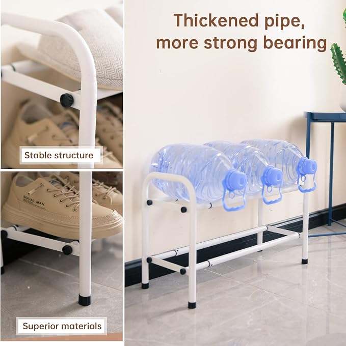 Gonfoam Expandable 2-Tier Shoe Rack - Image 5