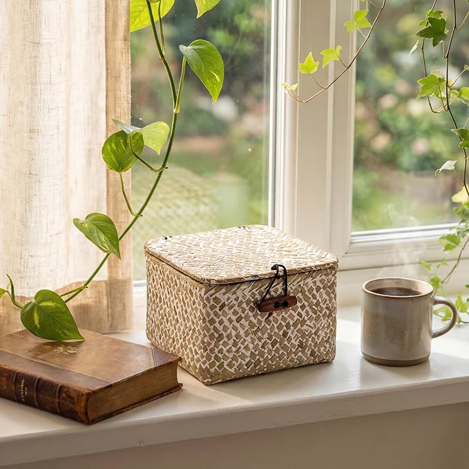 Hipiwe Small Seagrass Basket - Image 5