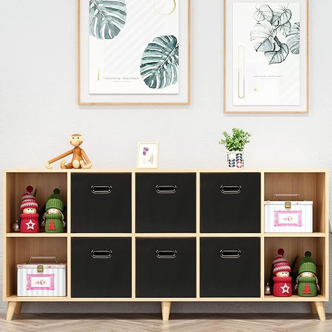 Fabric storage bins Cubes, Fabric Cube Organizer - Image 5