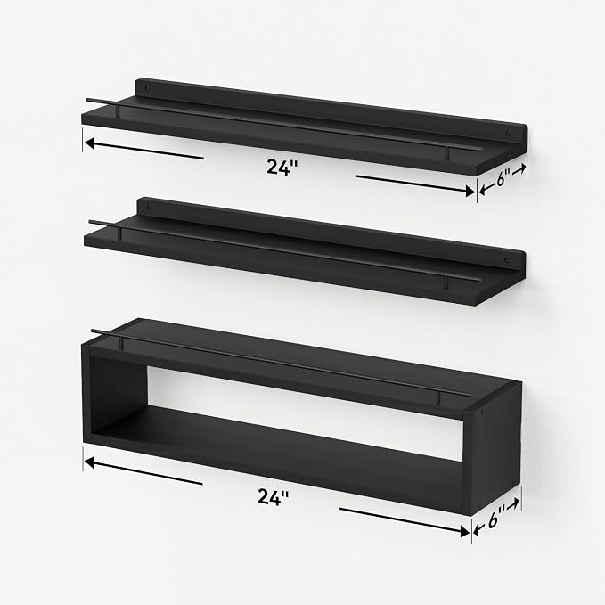 Floating Shelves for Wall 24 inch - Image 3