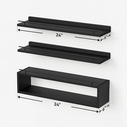 Floating Shelves for Wall 24 inch - Image 3