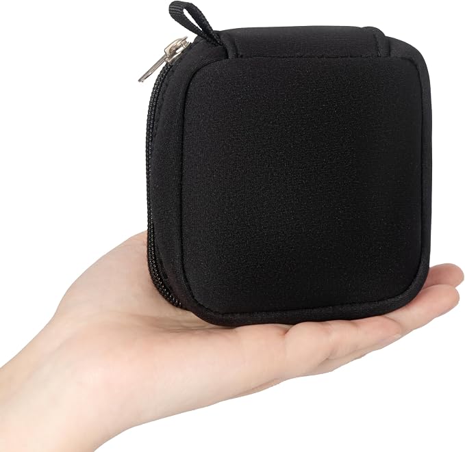 Mini Pouch for Organization, Soft Small Electronic Organizer Travel Storage - Image 2