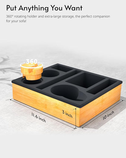 Couch Cup Holder Tray - Image 2