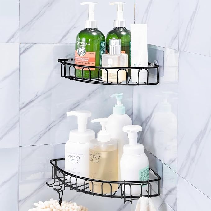 vivinin 15 Pack Shower Caddy Adhesive Replacement, Shower Shelf Adhesive No - Image 7