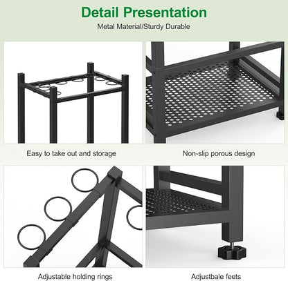 Dirza Garden Tool Organizer, Yard Tool Organizer - Image 2