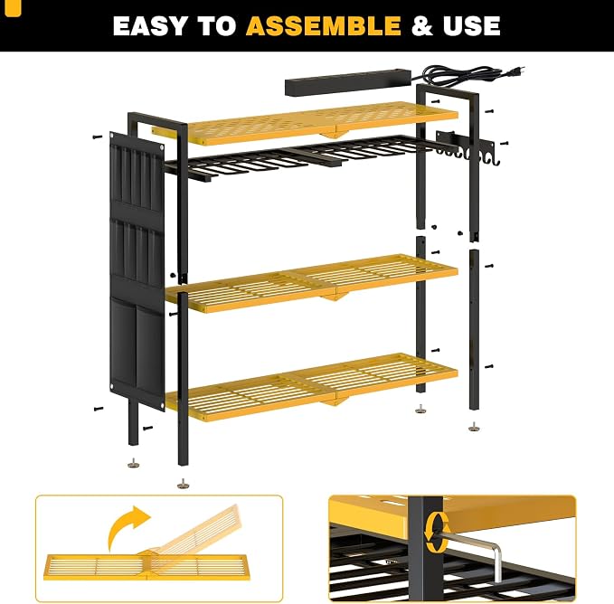 Large Power Tool Organizer Cart - Image 7