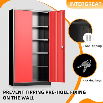 INTERGREAT Metal Storage Cabinet - Image 5