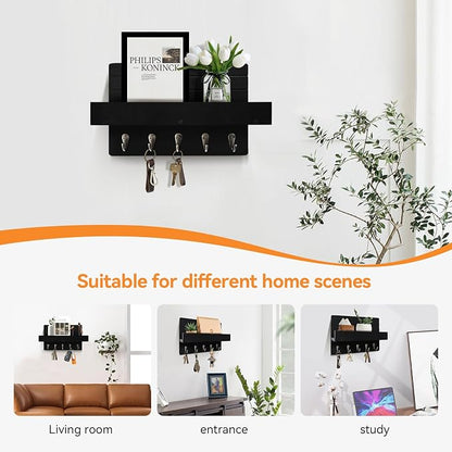 Key Holder Wall Mount, Decorative Key Rack - Image 8