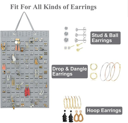 Resovo Hanging Earrings Organizer, Wall Earring Holder - Image 3