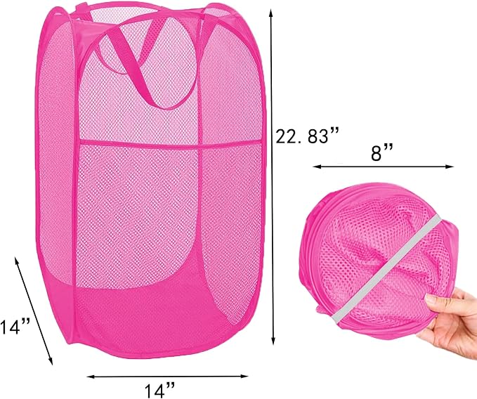 Pack of 2 Pop Up Laundry Hamper - Image 6