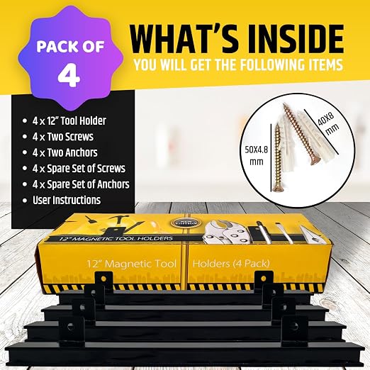 12" Heavy-Duty Magnetic Tool Holders - Image 7