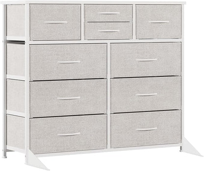 LUMTOK 10 Drawers Dresser with Fabric Bins - Image 10
