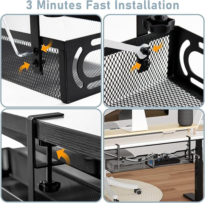 Cable Management, Metal Cord Organizer - Image 8