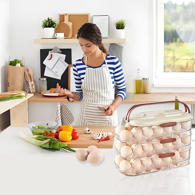 Egg Organizer for Refrigerator，egg Holder for Fridge - Image 2