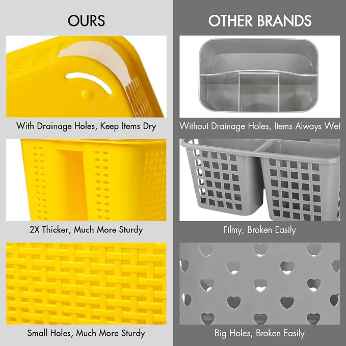 Tiawudi Portable Shower Caddy, Caddy Organizer - Image 5