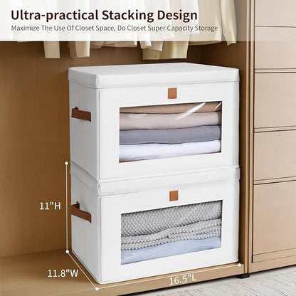 Homsorout Large Closet Storage Bins - Image 4