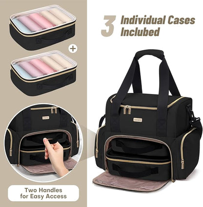 Large Makeup Travel Cosmetic Bag - Image 3